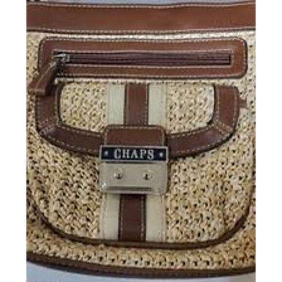 Chaps  Vintage woven material crossbody purse - Picture 2 of 14